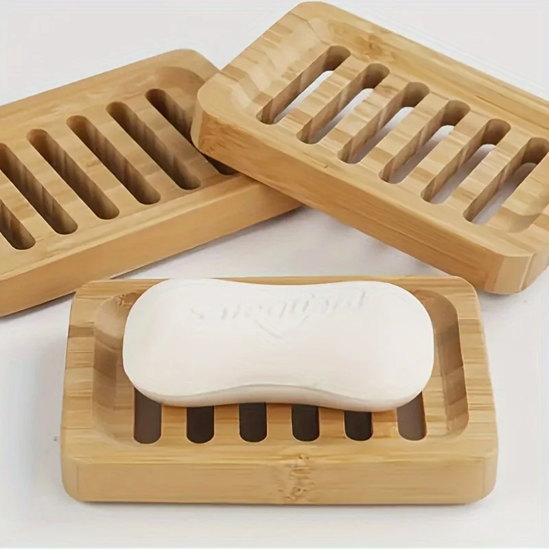 Bamboo Cutlery - Vassoio in bambù in legno per