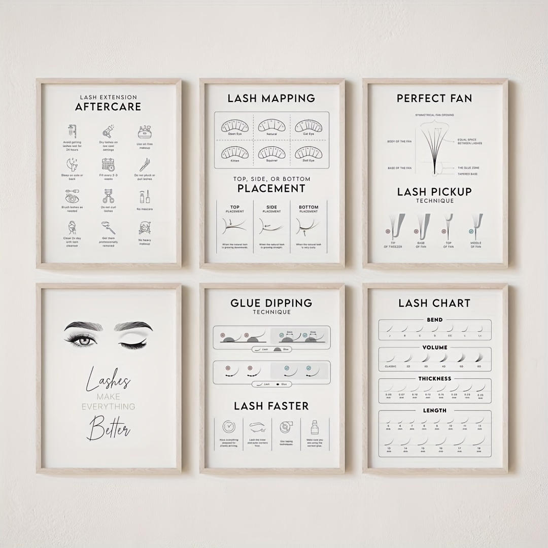 Sustainable Living Guide - 6 pz/set di Estensione Delle Ciglia