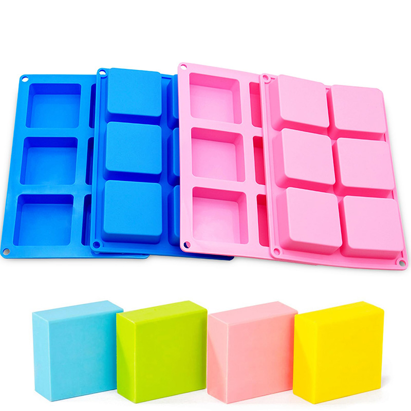 Eco Soap - Stampi per sapone quadrati padella in