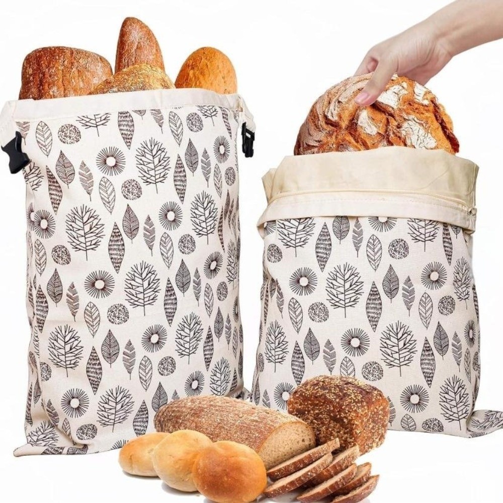 Reusable Bag - Sacchetti Riutilizzabili per Pane in Cera