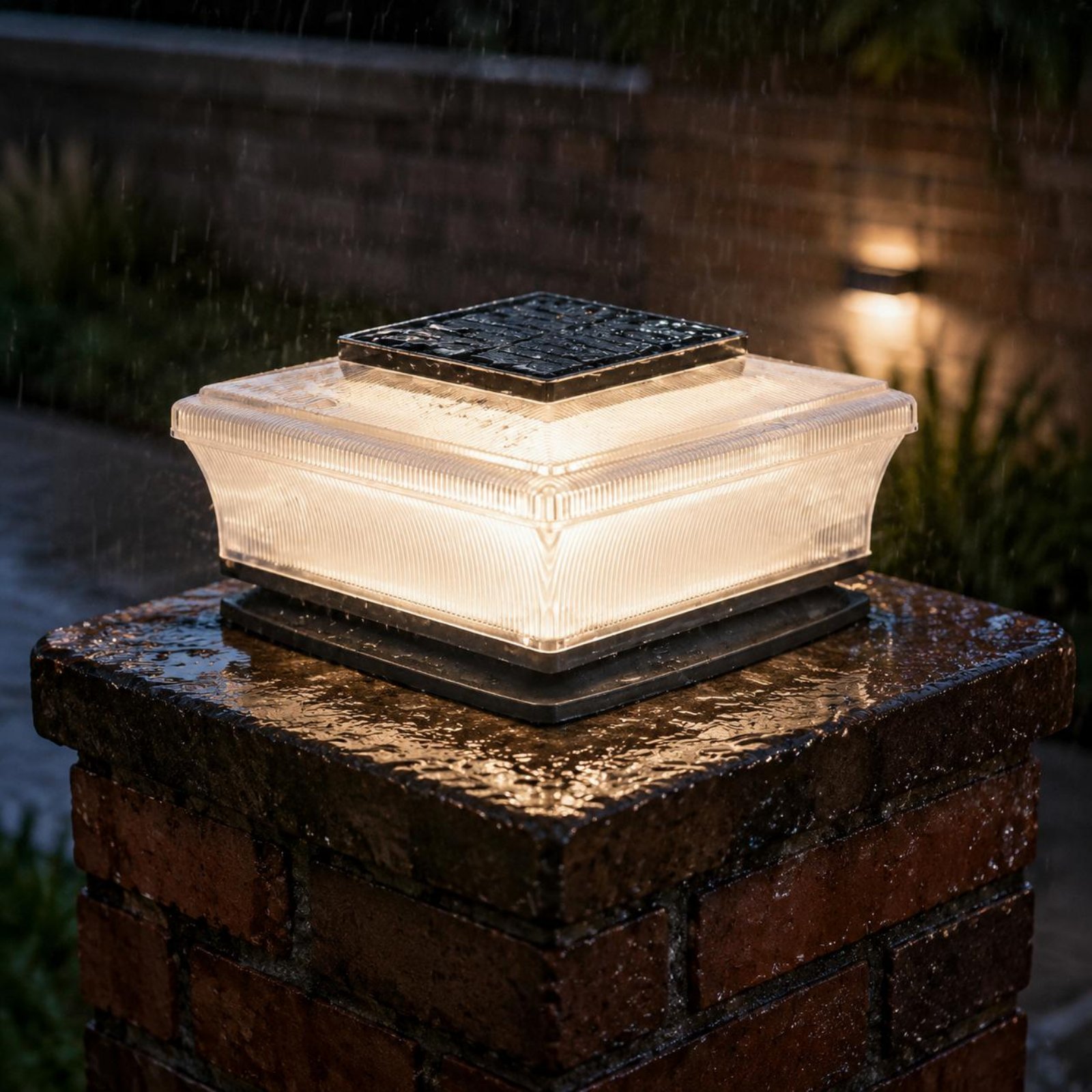 Lampada Solare per Pali Quadra - Solar Garden Light recensione e prezzo