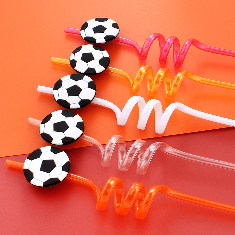 12 cannucce a tema calcio, riu - Reusable Straw recensione e prezzo