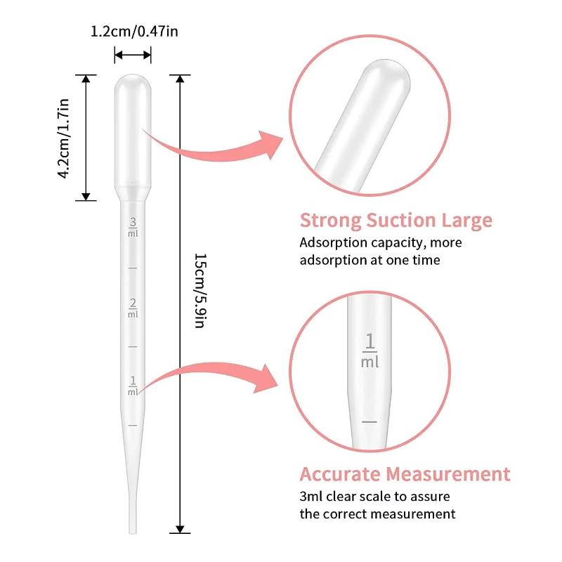 100 Pezzi/Lotto Pipette da Lab - Reusable Straw recensione e prezzo