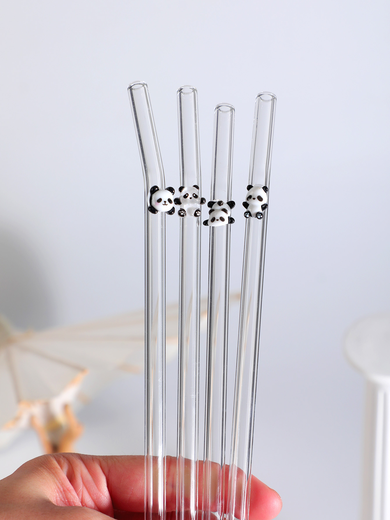 Cannuccia di vetro piegata riu - Reusable Straw recensione e prezzo