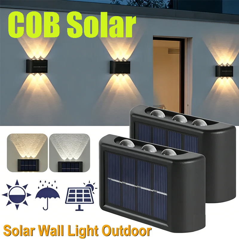 Lampada Solare da Parete COB p - Solar Garden Light recensione e prezzo