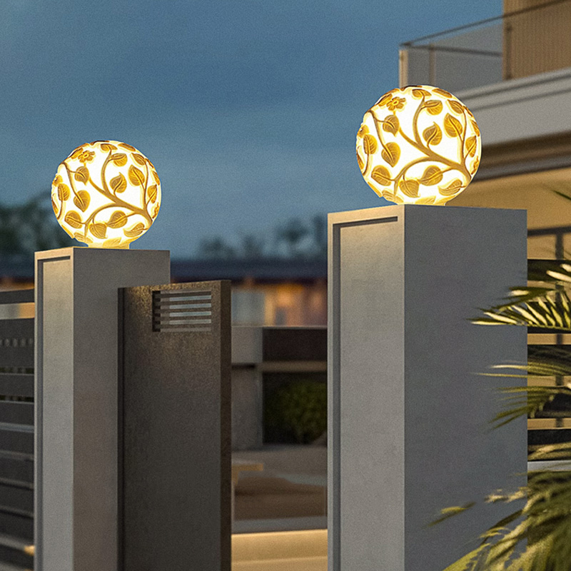 Lampade a colonna da esterno,  - Solar Garden Light recensione e prezzo