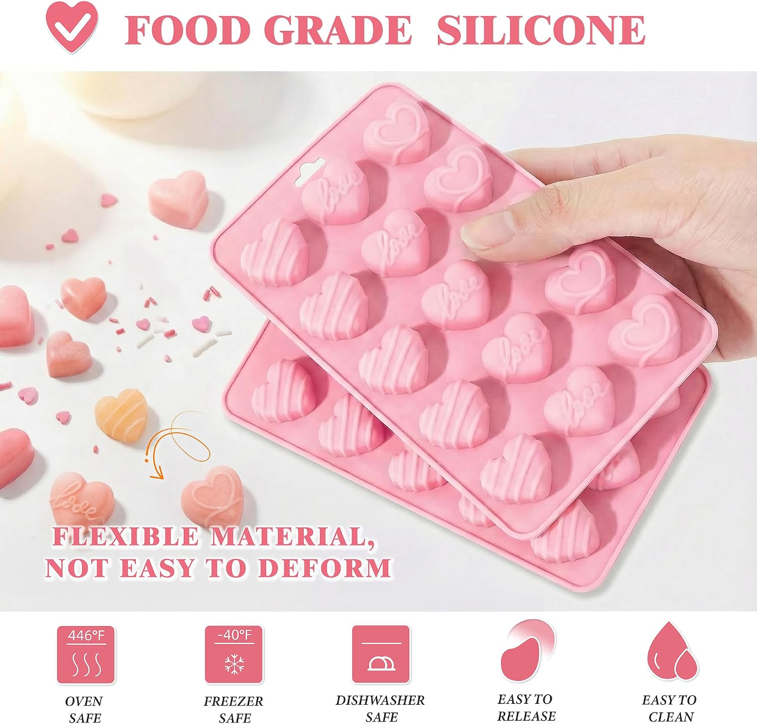 Stampi in silicone a forma di  - Eco Soap recensione e prezzo