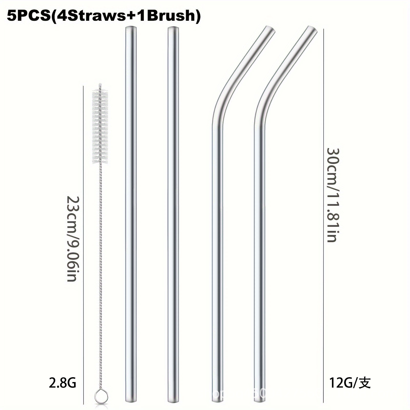 Cannucce da 30 cm Cannucce riu - Reusable Straw recensione e prezzo