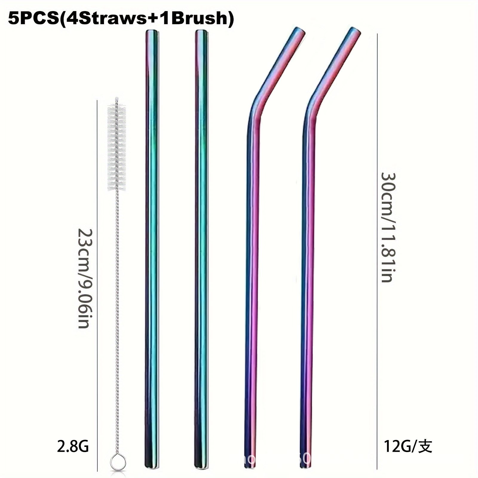 Cannucce da 30 cm Cannucce riu - Reusable Straw recensione e prezzo