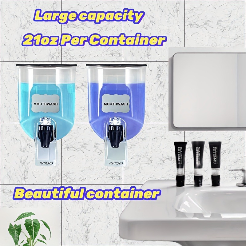 Dispenser per collutorio da 2  - Reusable Bottle recensione e prezzo
