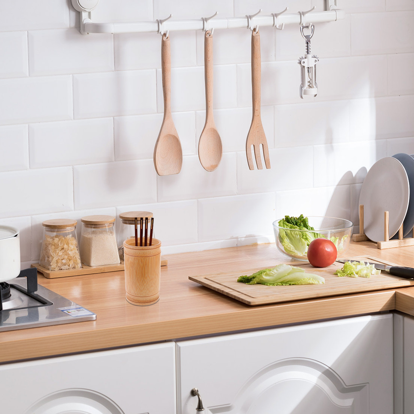 Porta Bacchette in Bambù, Orga - Bamboo Cutlery recensione e prezzo