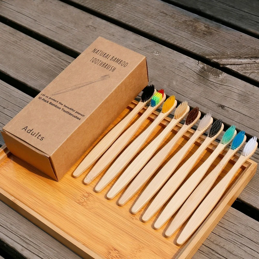 10 pezzi spazzolino colorato s - Bamboo Toothbrush recensione e prezzo