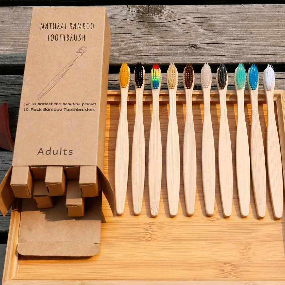 10 pezzi spazzolino colorato s - Bamboo Toothbrush recensione e prezzo