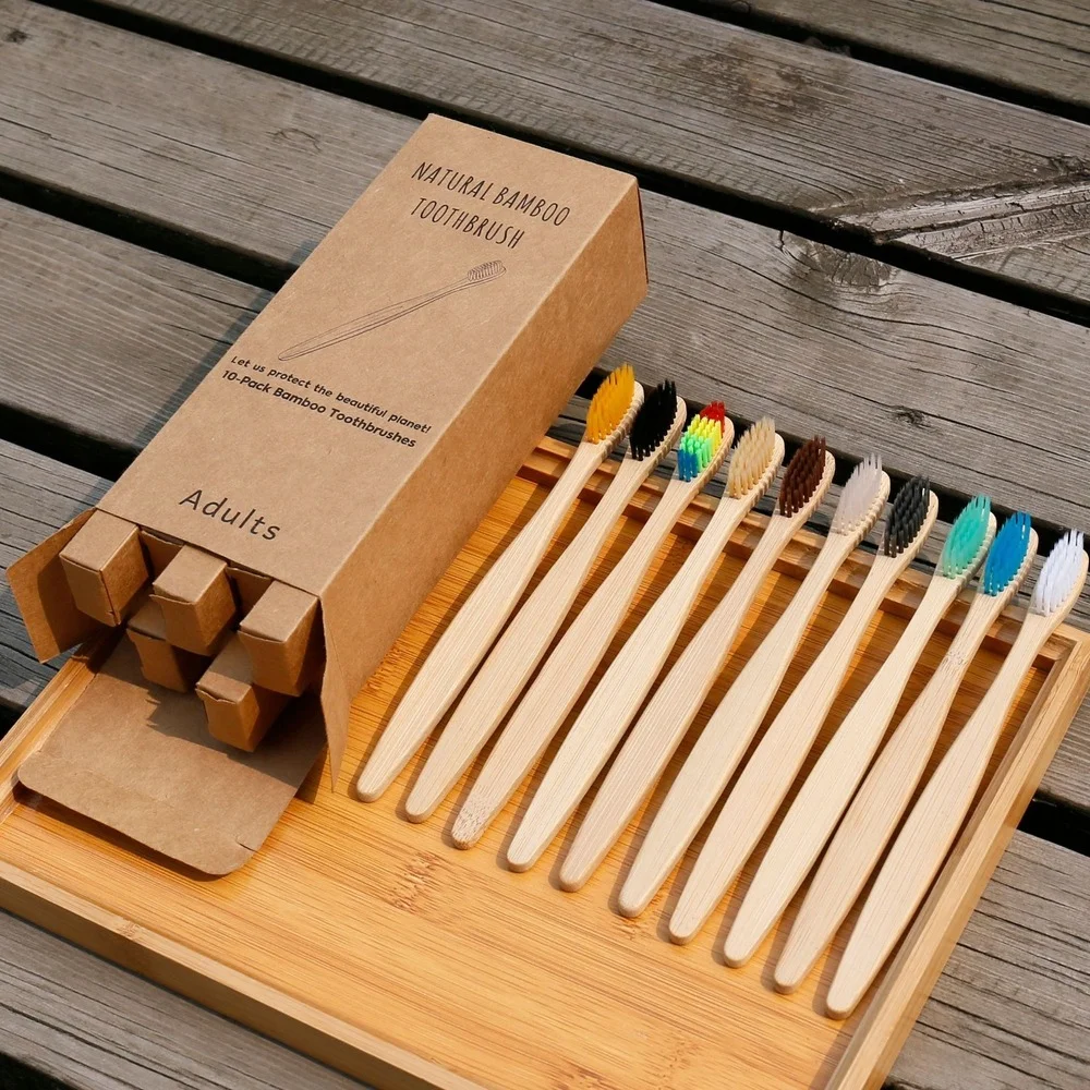 10 pezzi spazzolino colorato s - Bamboo Toothbrush recensione e prezzo