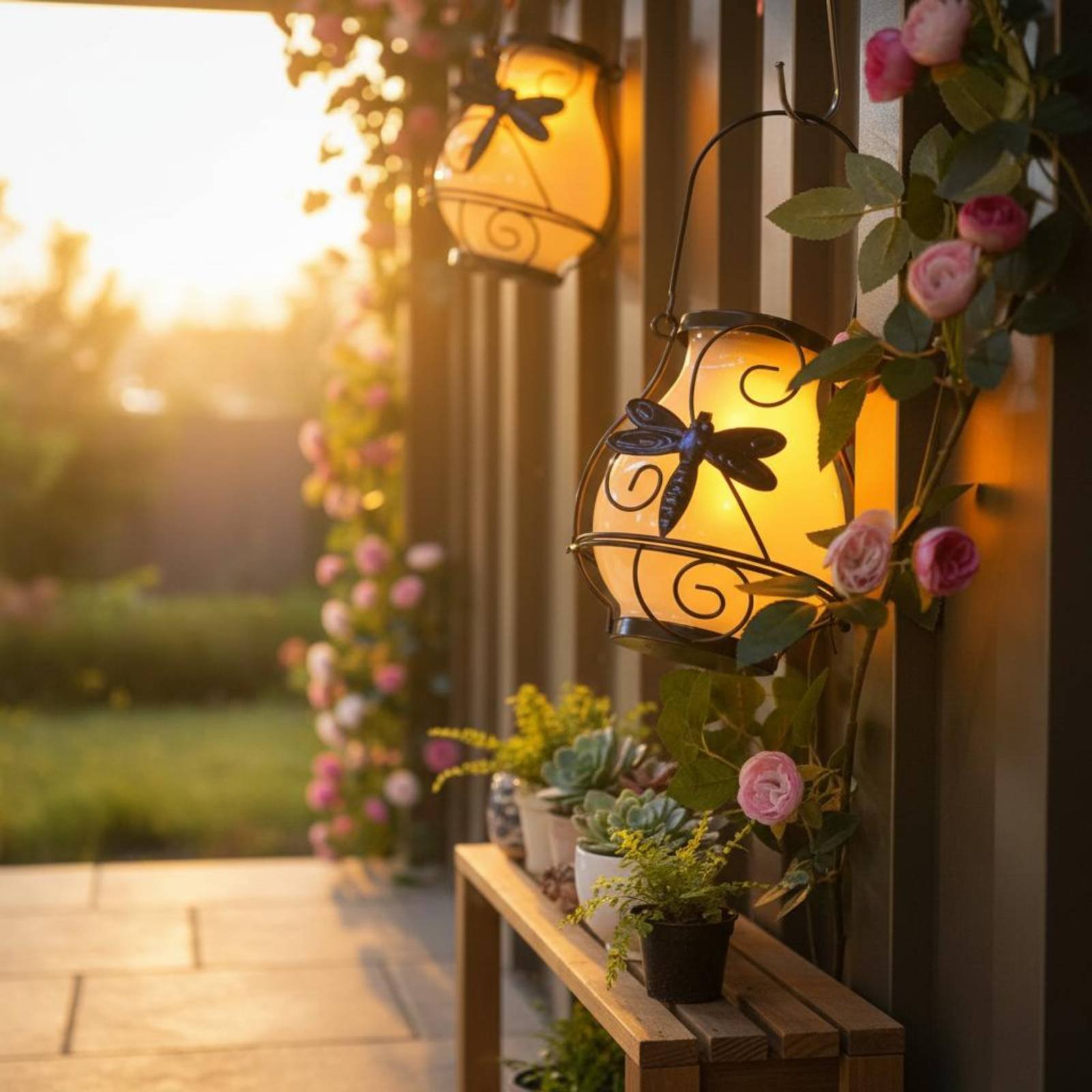 Lanterna solare a forma di far - Solar Garden Light recensione e prezzo