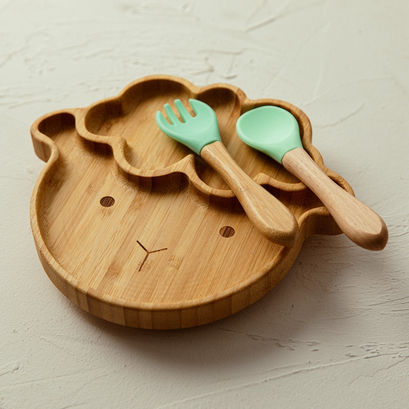 4 pezzi stoviglie per bambini  - Bamboo Cutlery recensione e prezzo