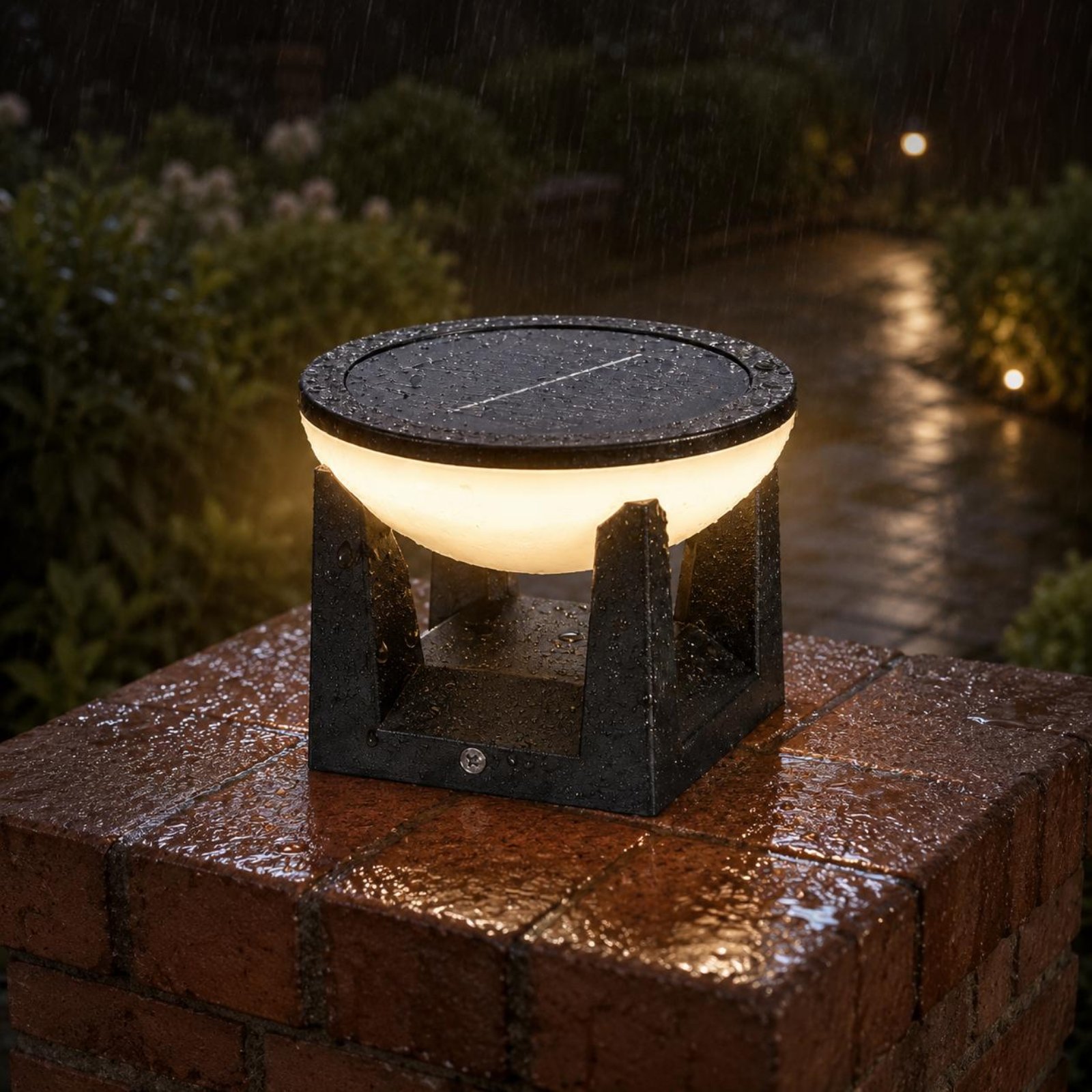 Lampada Solare per Pali Facile - Solar Garden Light recensione e prezzo