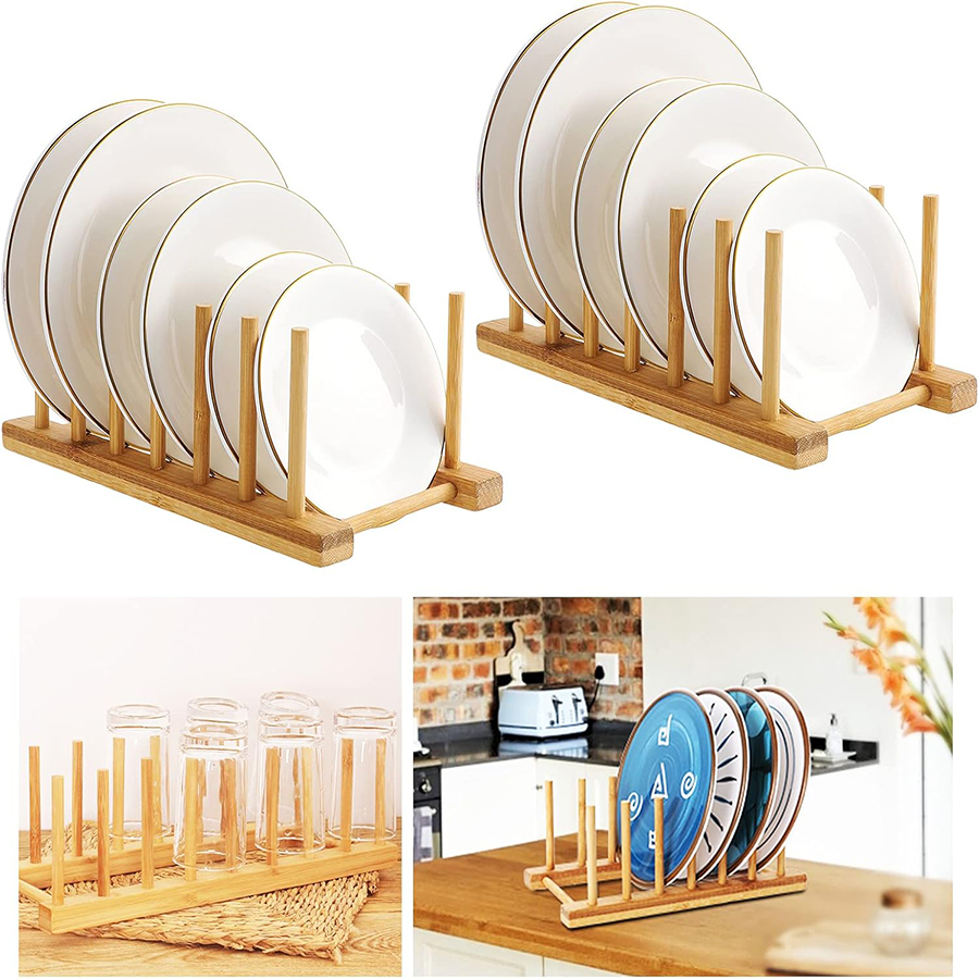 1 pz/2 pezzi portapiatti in ba - Bamboo Cutlery recensione e prezzo