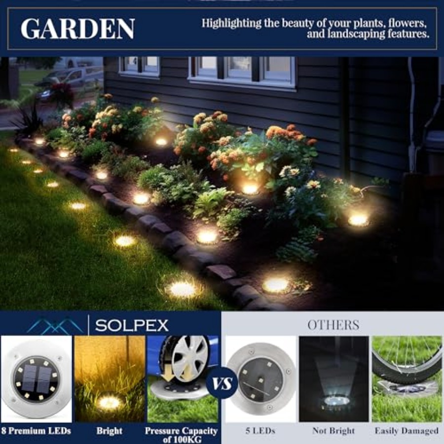 Luci Solari da Giardino, Illum - Solar Garden Light recensione e prezzo