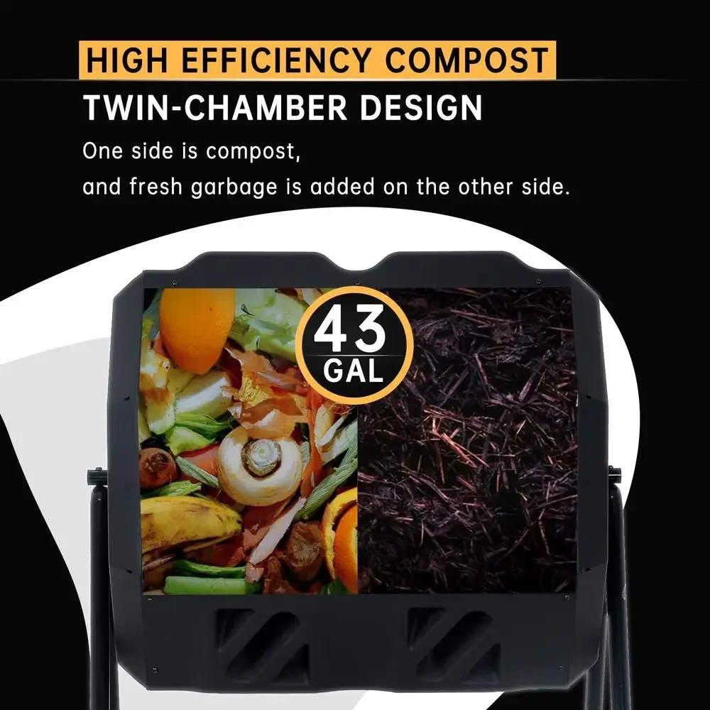 Compostiera Rotante da Esterno - Compost Bin recensione e prezzo