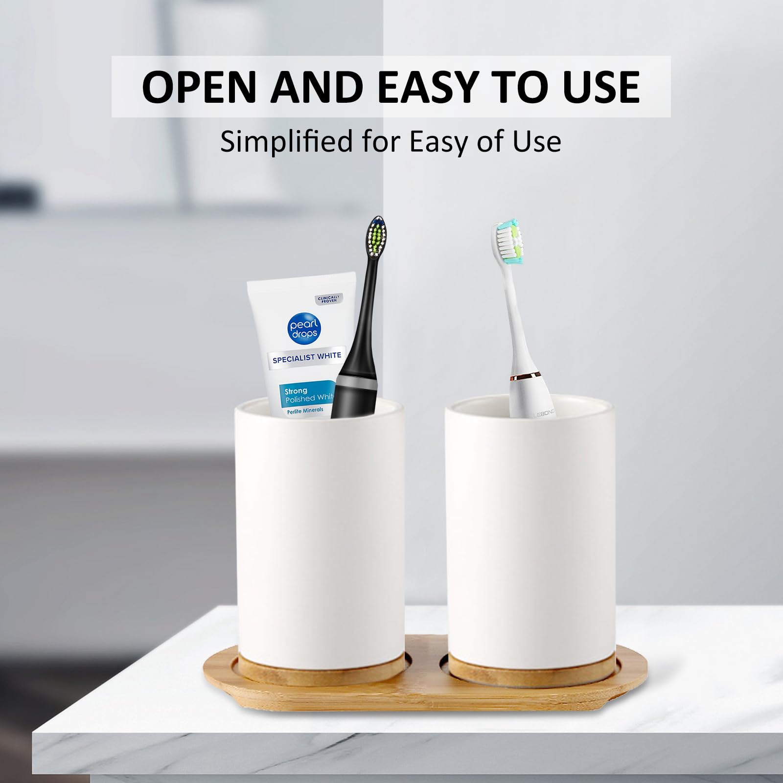 Set da bagno in ceramica Dispe - Bamboo Toothbrush recensione e prezzo