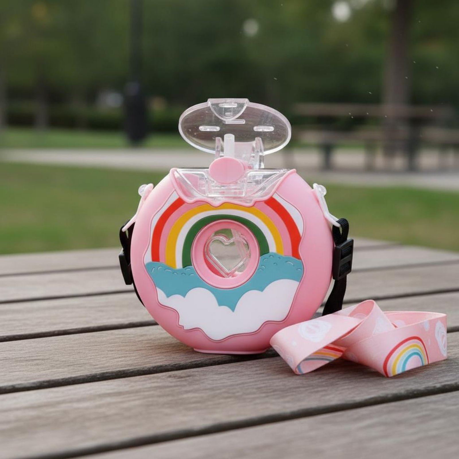 Borraccia a forma di ciambella - Reusable Bottle recensione e prezzo