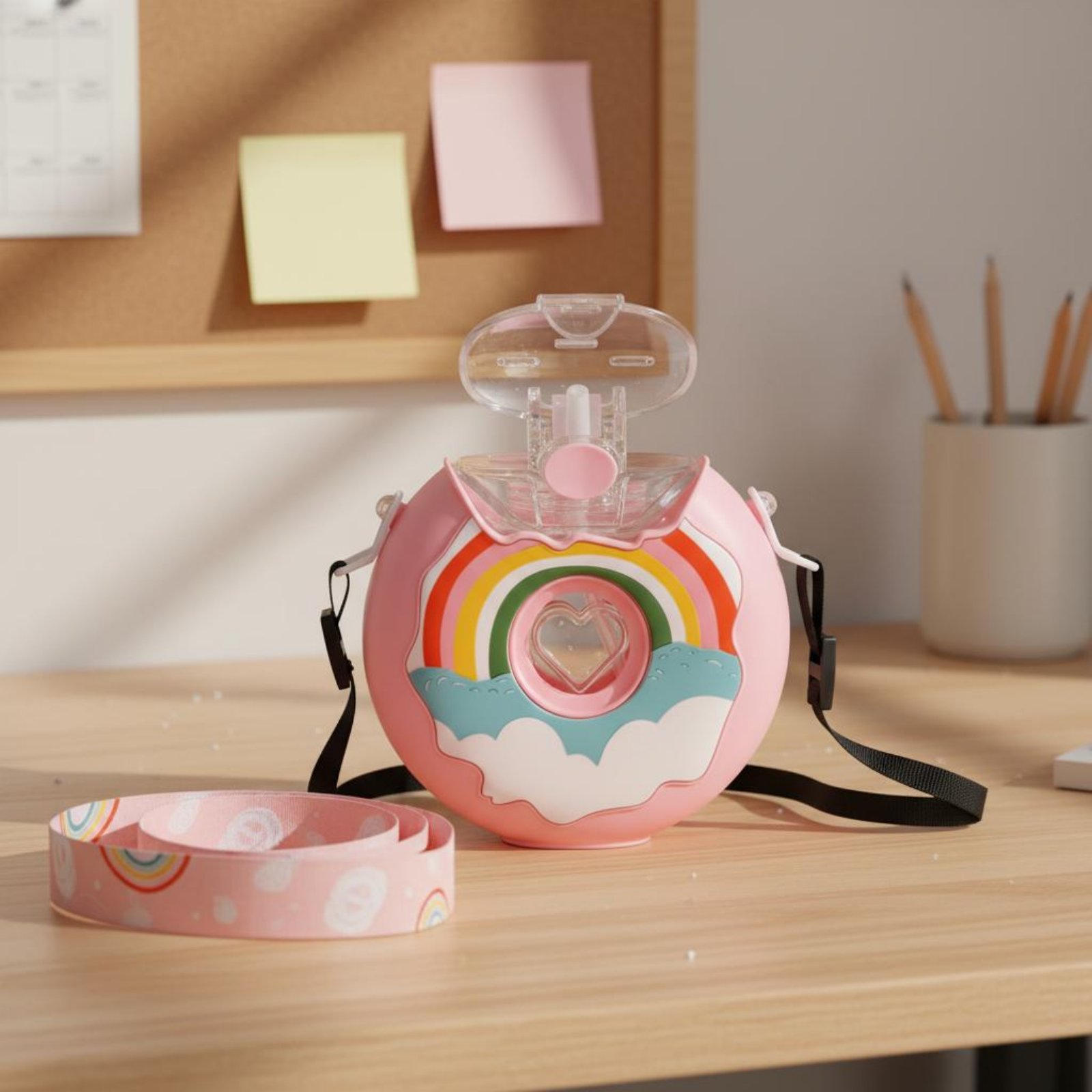 Borraccia a forma di ciambella - Reusable Bottle recensione e prezzo