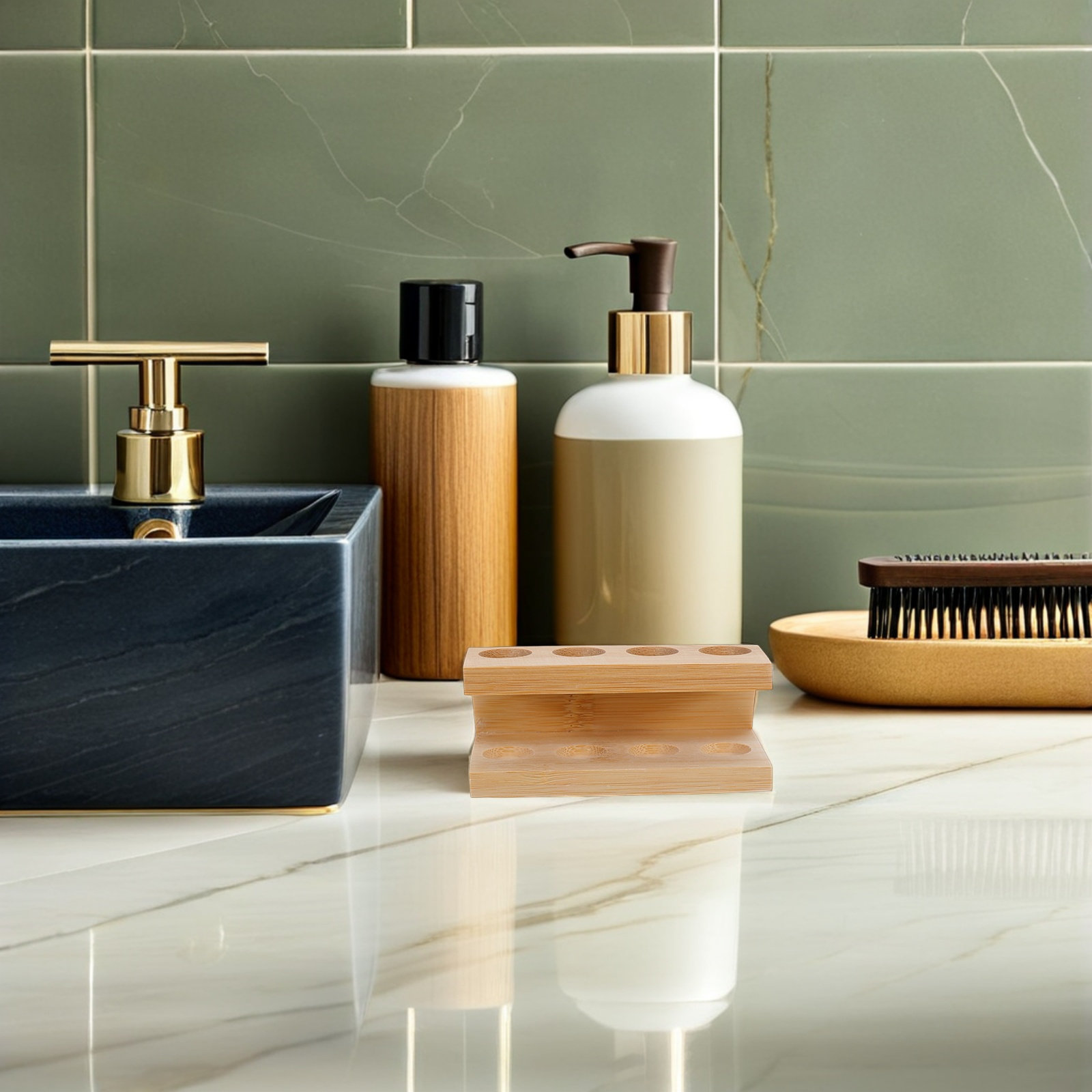 Porta Testine per Spazzolini i - Bamboo Toothbrush recensione e prezzo